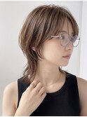 ウルフレイヤーカット/前髪あり/ショートボブ/20代/30代