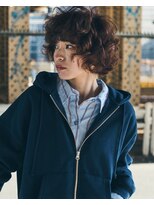 ノラ シブヤ(NORA) 小顔ミディアムパーマミディアムデジタルパーマボブパーマ前髪