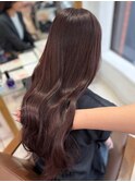 甘すぎなくツヤ感たっぷりピンクブラウン