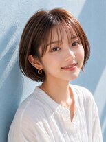 ライクバイコトナ 越谷(RIKE by kotona)&nbsp;ショートボブ髪型20代30代40代50代前髪あり前髪なし面長丸顔越谷