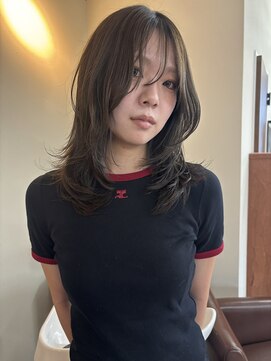 ラシック(LACQ) 札幌オリーブカラー/透明感カラー/レイヤーカット
