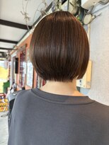 コーパル(copal)&nbsp;ショートボブ・大人ショート・オリーブベージュ・明るい白髪染め