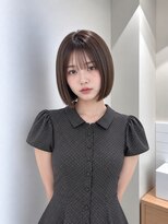 フォト 新宿三丁目(foto)&nbsp;髪質改善地毛風縮毛矯正くびれレイヤー切りっぱなしボブ