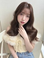 ヴィヴィッド オモテサンドウ(ViViD omotesando)&nbsp;顔周りカット ブラウンベージュ レイヤーカット 20代30代