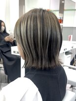 アッシュ 横浜西口店(Ash)&nbsp;アンブレラカラー×外ハネボブ×ボブ×横浜