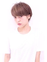 レンク(LENC)&nbsp;Coast.ラベンダーベージュ×ショート×フリンジバング★