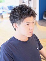 リビーチ ヘア リゾート 赤羽(Rebeach HAIR RESORT)&nbsp;２ブロックで作る束間メンズショート【赤羽リビーチ】