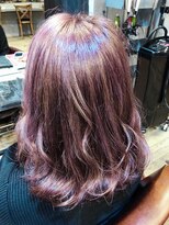 ヘアサロンエム 川越(HAIR SALON M) 外ハネボブ/アッシュブラウン/ネオウルフ/デザインカラー