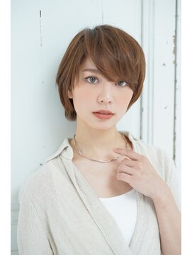 ミーツ meets+ 【meets】素肌が白く見える透明感カラー&小顔カット