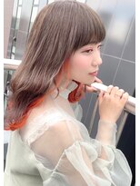 アマンドール(Aman D'or)&nbsp;【アマンドール齊藤】インナーオレンジ×オリーブベージュ