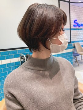 シー バイ ロンド 新宿(Sea by Lond) 【佐藤健太郎】ダークグレージュくびれショートボブ　新宿