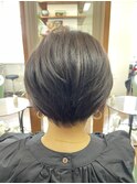 【白髪染め】ミセス・ミニマムショート