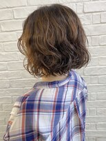 トハコ(&haco)&nbsp;ラフなデジタルボブパーマ☆