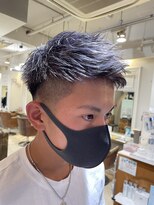 ネオリーブアイム 横浜西口店(Neolive aim)&nbsp;横浜★シルバーアッシュの束間ショート