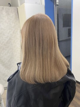 ヘアーグランデシーク(Hair Grande Seeek) ハイトーンミルクティーベージュ☆