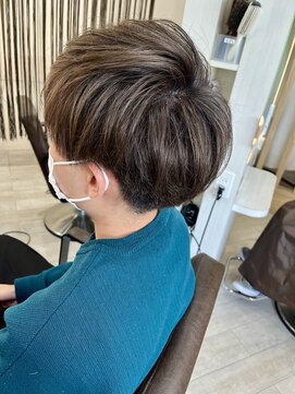 フゥカ 類家店(fuka) 【メンズヘアカラー】ブルーアッシュ