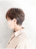 短め束感ショート