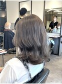 ブリーチ無しグレージュ