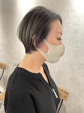 ボンドバイテトテ 三宮元町(BONDbytetote) 【BOND平山のサロンスタイル】透明感 グレージュ