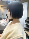 グレージュカラー×ショート