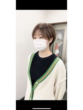 エルエスヘアー(LS HAIR) 【片山陽基】ブリーチ1回～ハイライト×ショート