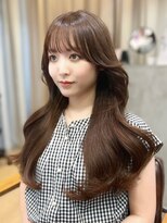 カルナ バイ エルモ(calna by ELMO)&nbsp;ヨシンモリヘア　韓国レイヤー　大人ブラウン