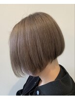ツムギ ヘアー(tsumugi HAIR) 透明感ベージュカラースタイル