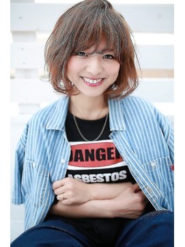 ラフィスヘアードープ 新宿店(La fith hair dope) 【La fith】 ひし形シルエットミディアムスタイル