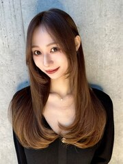 シンプルだから美い美髪ストレート/艶髪美人/髪質改善ストレート