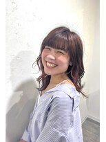 アンプヘアー 二条店(unpeu hair)&nbsp;ピンクブラウン