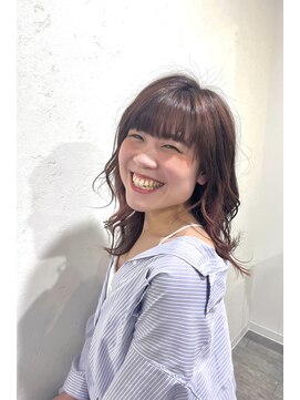アンプヘアー 二条店(unpeu hair) ピンクブラウン