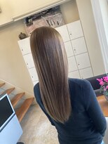 ヘアースペース ブイ(hair space V)&nbsp;『nao』ブリーチなしハイトーンベージュ