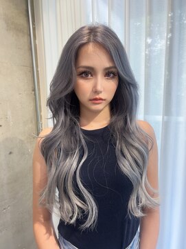 リリー(Lilley) 【lilley 稲永麻衣】エクステ+ロングヘア+ブリーチ+韓国ヘア