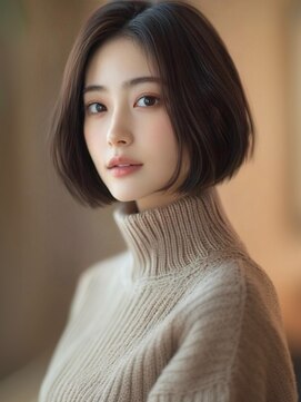 アルトリスト(Altruist Aging×HAIR&SPA) ★ダークアッシュ大人ガーリーボブ着物似合わせカット/髪質改善