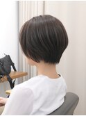 ショート　ボブ　ショートボブ　ショートヘア　50