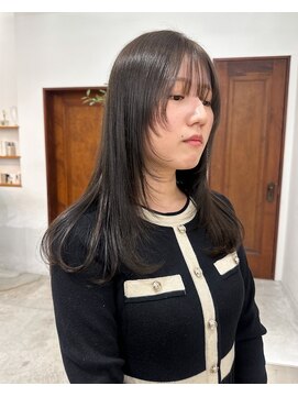 オーリーエトワ 御器所(oorry.etwa) オリーブグレージュ髪質改善水素トリートメントレイヤーカット