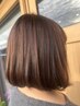【人気No.1】カット＋オイルグロスカラー＋髪再生トリートメント