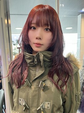 ゼスト 八王子店(ZEST) ハッシュカット/レッドカラー