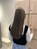 ブリーチonカラー、トリートメント＋ホームケアトリートメント付き￥16830→