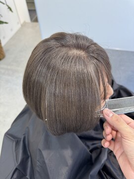 エレ 博多(ere) 白髪ぼかし/大人美人ショート/髪質改善/博多