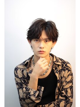 ブラック 横浜(BLUCK) 横浜駅/学割U24/メンズサロン/フェザーパーマ/シャドウパーマ