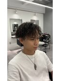 【メンズ】ツイストスパイラルパーマ