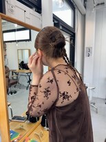 ロカ 表参道(loka)&nbsp;ヘアアレンジ/お呼ばれセット/カチモリヘア[表参道]Mai