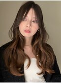 ハイライトバレイヤージュダブルカラーショートカット
