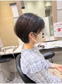 丸みショートボブ