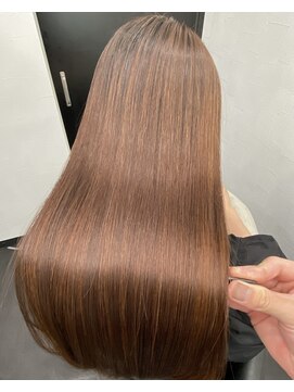 ピリオド 赤坂(Period.) ロングヘアー 縮毛矯正髪質改善 赤坂見附