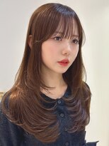 ハッチ(HACCH)&nbsp;韓国風レイヤーカット髪質改善ダブルカラーハッシュカット