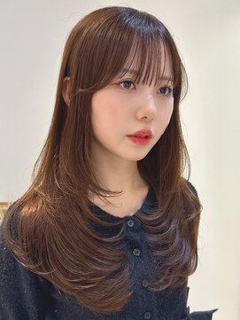 ハッチ(HACCH) 韓国風レイヤーカット髪質改善ダブルカラーハッシュカット