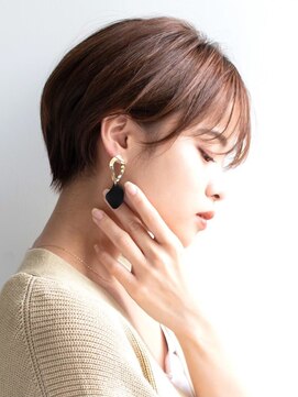 ナチュラル丸みショート【北千住】