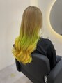 アグ ヘアー ピリカ 千歳店(Agu hair pirca)&nbsp;ライブや推し活前に♪派手髪デザインカラー